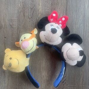 Disney Character Headband with 4 changeable chacters
